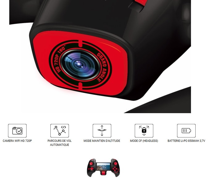 Drone R-Falcon HD – Avec Caméra – Occasion (fonctionnel)