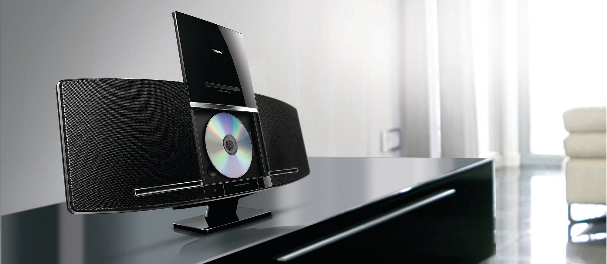 Philips MCM233 Micro chaîne mp3/wma Tuner FM 20 W RMS USB