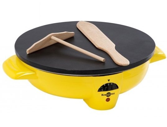 Crêpière électrique Krampouz CEBPC2BS - Fabriquée En France, Testée, 1300W
