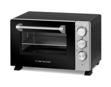 Mini Four Électrique 13L 700W - 100-250°C Avec Minuterie 60 Minutes - Noir