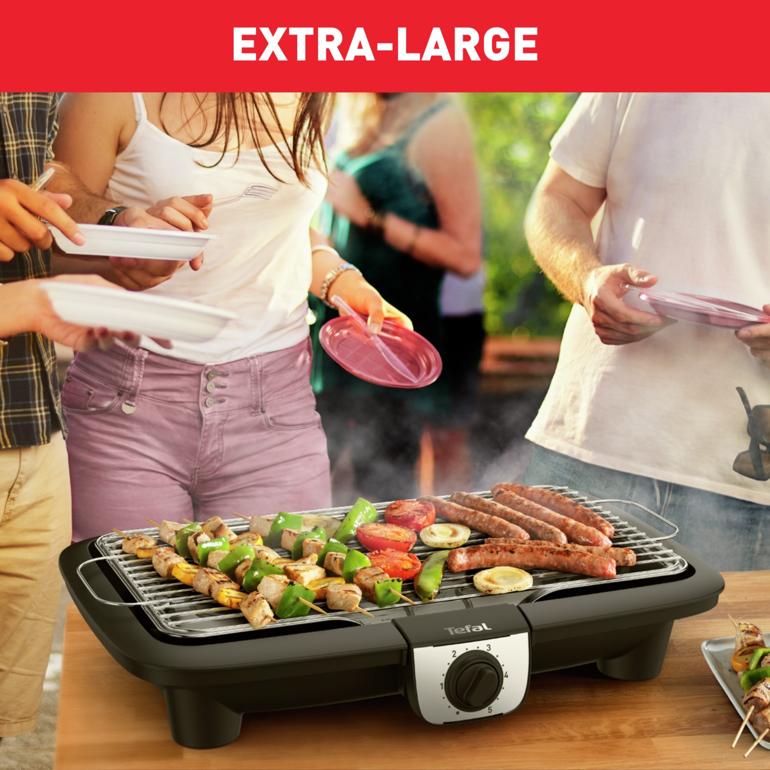 Tefal Barbecue Electrique Ref Tg900812 | Confiserie Du Bonheur