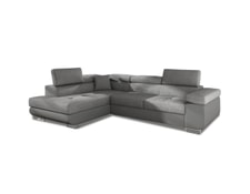 Canapé d'angle gauche convertible marius gris INTENSEDECO MARIUS-L-SW21-ST29