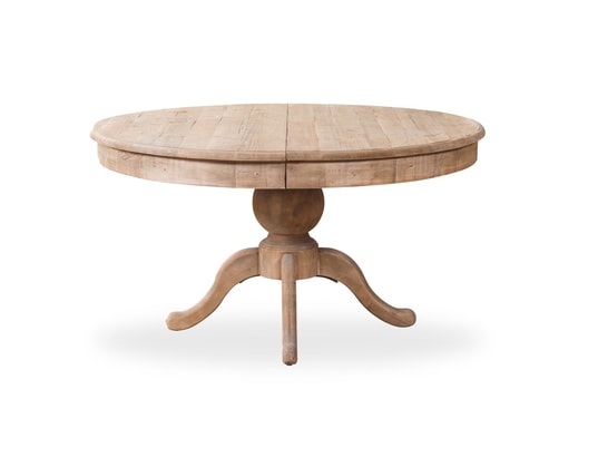 Table ronde Louis XVI en merisier - Meubles de Normandie