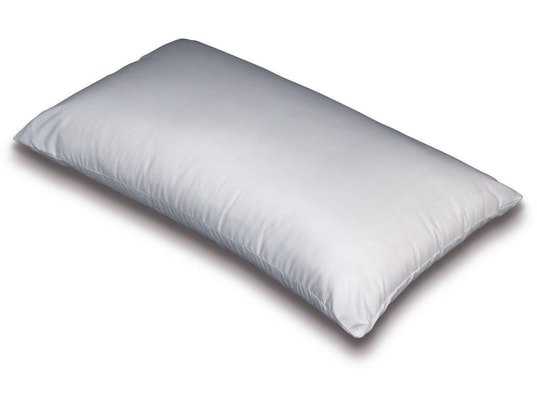 Oreiller Fin 70x50 Cm Blanc Mash - Oreiller Bas Et Souple Pour Enfants Et Adultes