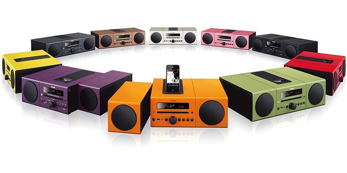 Micro chaîne hifi YAMAHA MCR-B142 Orange Pas Cher - UBALDI.com