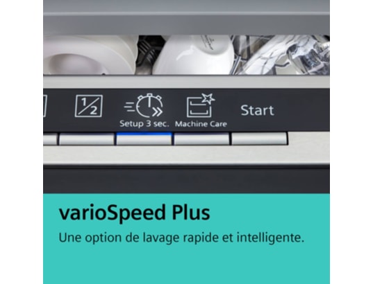 SIEMENS SN65ZX54CE IQ500 Zeolith - Lave vaisselle tout integrable