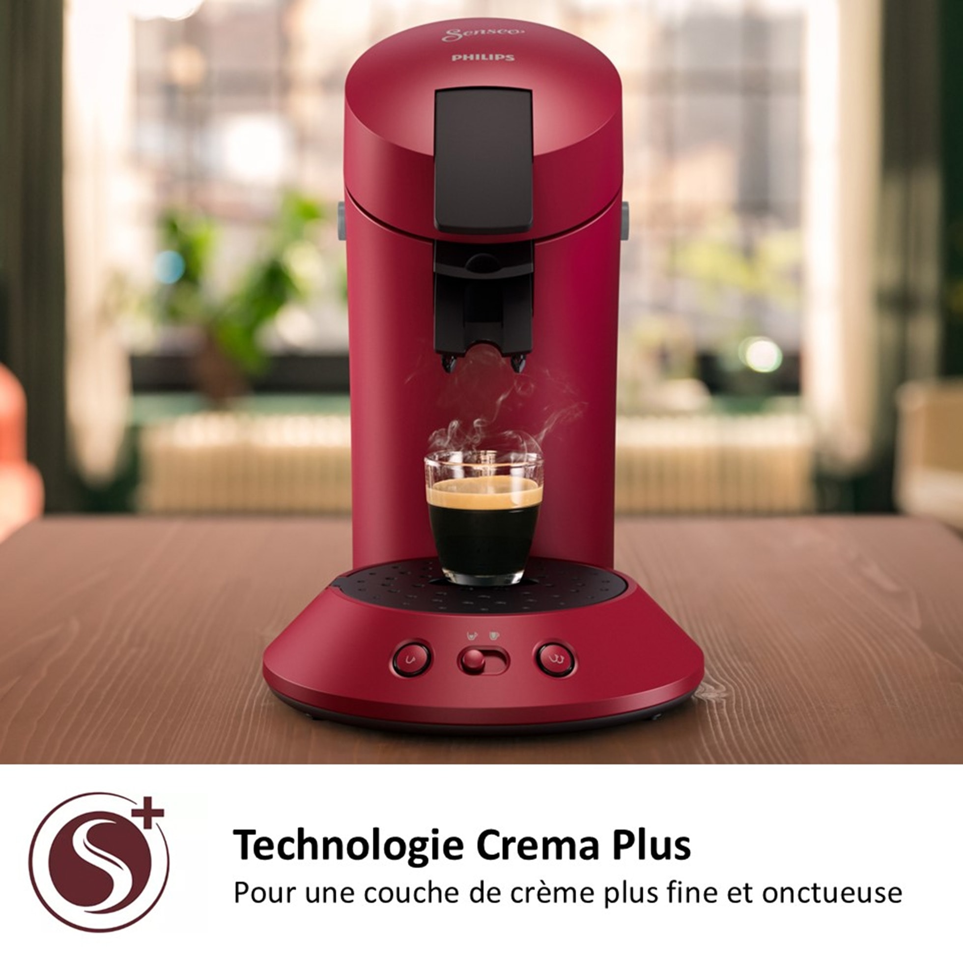 Senseo PHILIPS Original Plus CSA210/91 rouge Pas Cher — free download