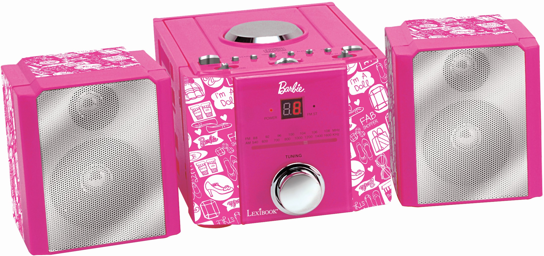 Lexibook Réveil Projecteur Barbie pas cher