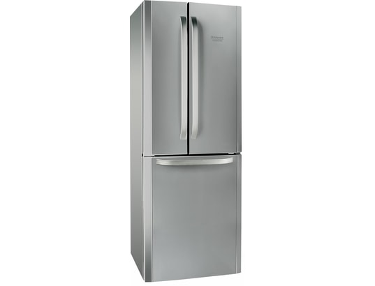 Frigo Américain Hotpoint – Blanc – Congélateur Bas – 194 Cm – Occasion