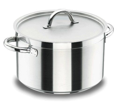 Lacor Marmite Basse Chef Luxe 36 Cm – 29,5 L Inox 18/10 Fond Sandwich Induction