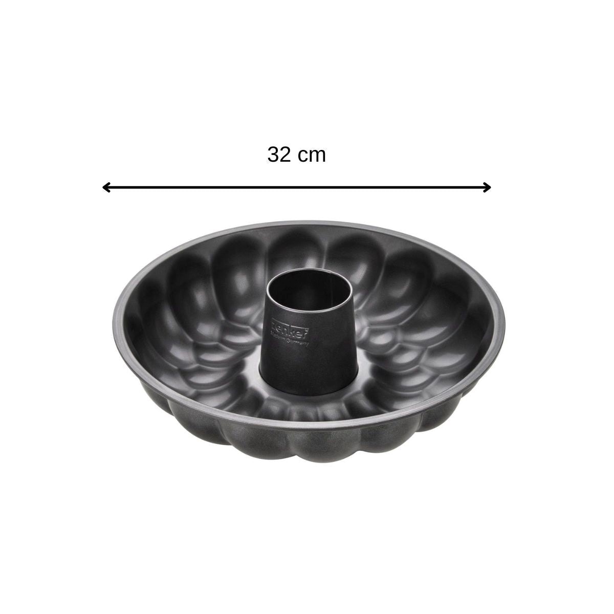 Moule à pain avec cheminée black metallic noir Zenker | La Redoute