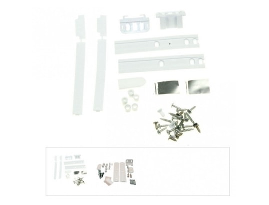 4 X Véritable John Lewis Réfrigérateur Congélateur Porte Montage Kit Coulissant
