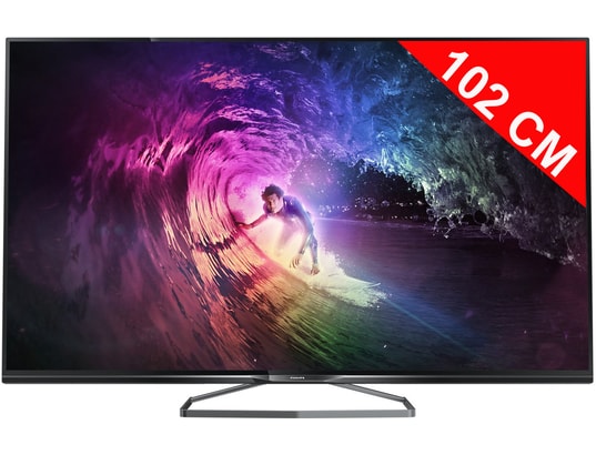 Philips Ambilight PUS8108 164 cm (65 Pouces) Smart 4K LED TV | UHD & HDR10+ | 60Hz | Moteur P5