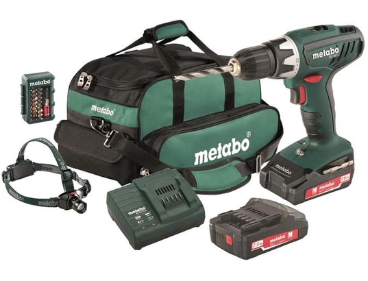 Perceuse-visseuse sans fil Metabo BS 18 602207560 18 V Li-Ion