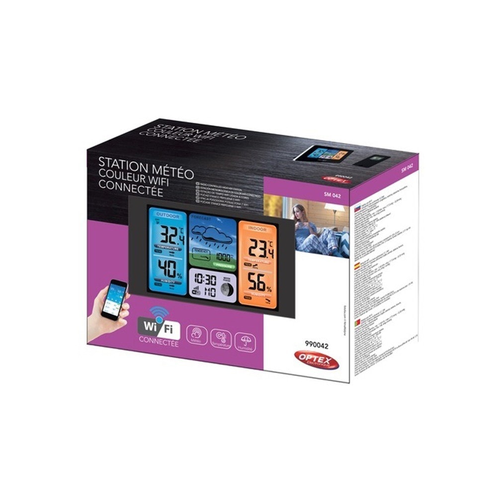 Station M t o Couleur Wifi Radio Contr l e Int rieure Ext rieure 40 