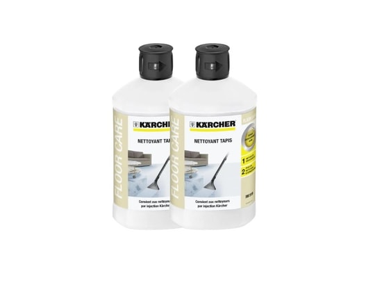 Kärcher lot de 2 nettoyants moquettes et tapis rm 519 de 1l KARCHER Pas Cher 