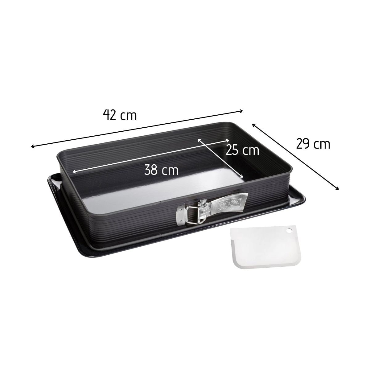 Moule à Gâteau Rectangulaire Professionnel En Acier Carbone - Fond Amovible à Dégagement Rapide - 28x18x6,5 Cm - Pour Cheesecake, Tiramisu, Pizza Moule à Cheesecake Professionnel Moule à Gâteau Rectangulaire Professionnel En Acier Carbone - Fond Amovible à Dégagement Rapide - 28x18x6,5 Cm - Pour Cheesecake, Tiramisu, Pizza Moule à Cheesecake Professionnel