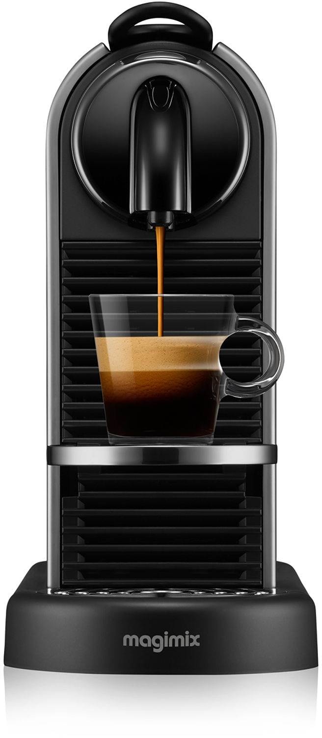 Machine à Café Nespresso Magimix Citiz Platinium Chrome Brillant - Cafetière Espresso Élégante 11714