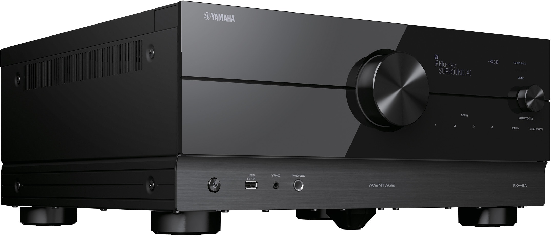 Yama Rx Amplifier Ampli tuner audio vidéo YAMAHA RX-A6A Noir Pas Cher - UBALDI.com