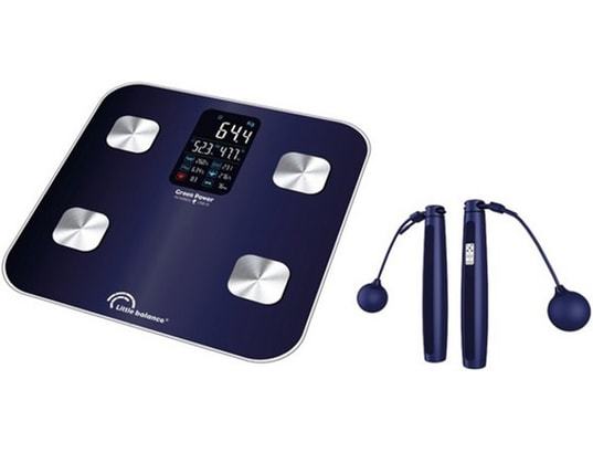 Balance Connectée Impédancemètre Oryxfight - Pèse-personne Bluetooth Noir