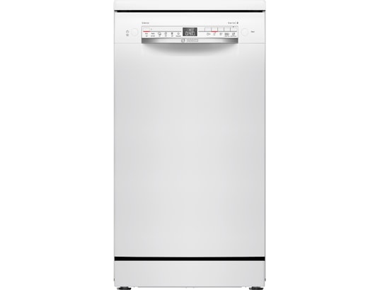 Lave-vaisselle Bosch Série 4 SMS4EMW01E - 14 Couverts, 42 DB, Pose Libre 60 Cm - Blanc - EcoSilence, Home Connect - 10
