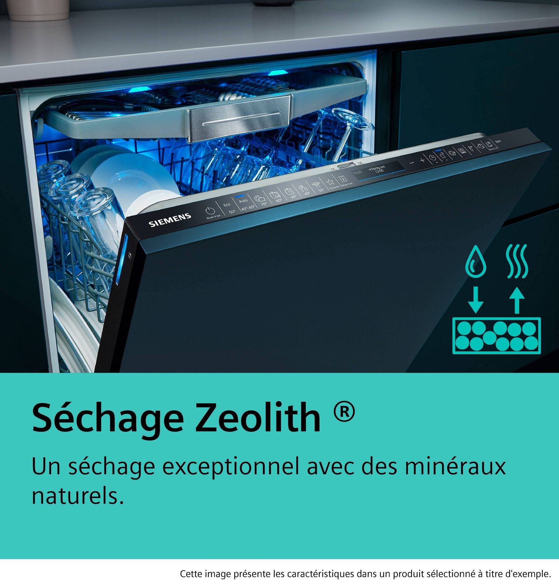 SIEMENS SR55ZS10ME, iQ500, Séchage Zeolith Lave vaisselle encastrable — free download