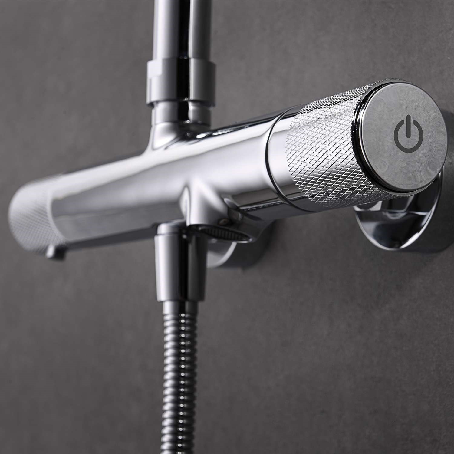 Turn Clean Colonne bain/douche thermostatique imex line btd038-b chrome cartouche ...