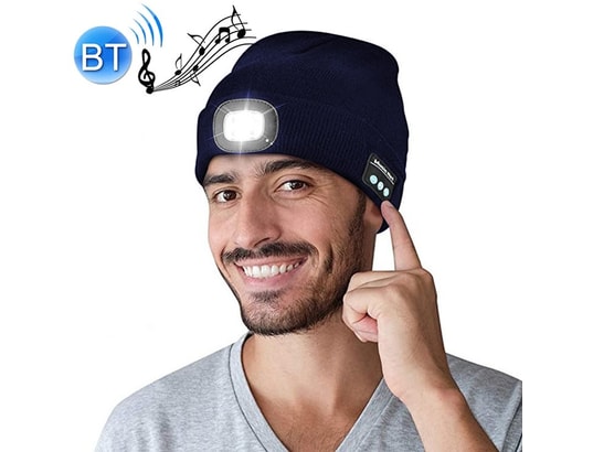 2 Pièces Bonnets Avec Lumière Bonnets De Lampe De Poche À 4 Led Chapeau