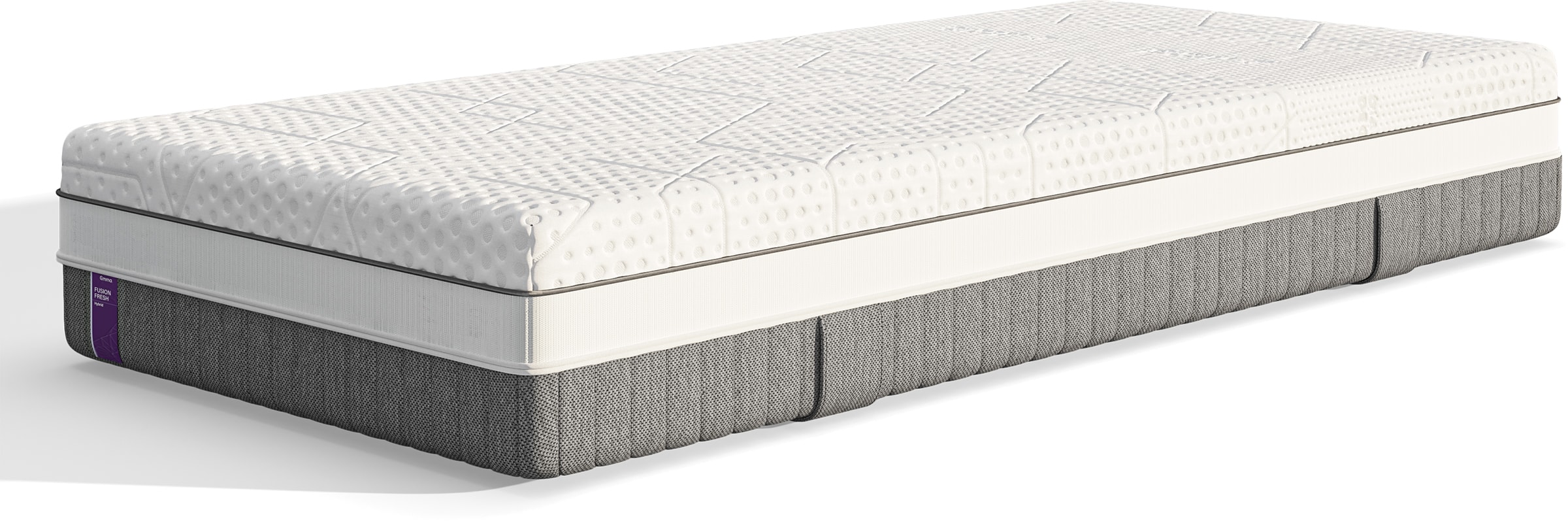 Matelas Emma Fusion Fresh Hybride 90x200 Cm épaisseur 27 Cm (Neuf)