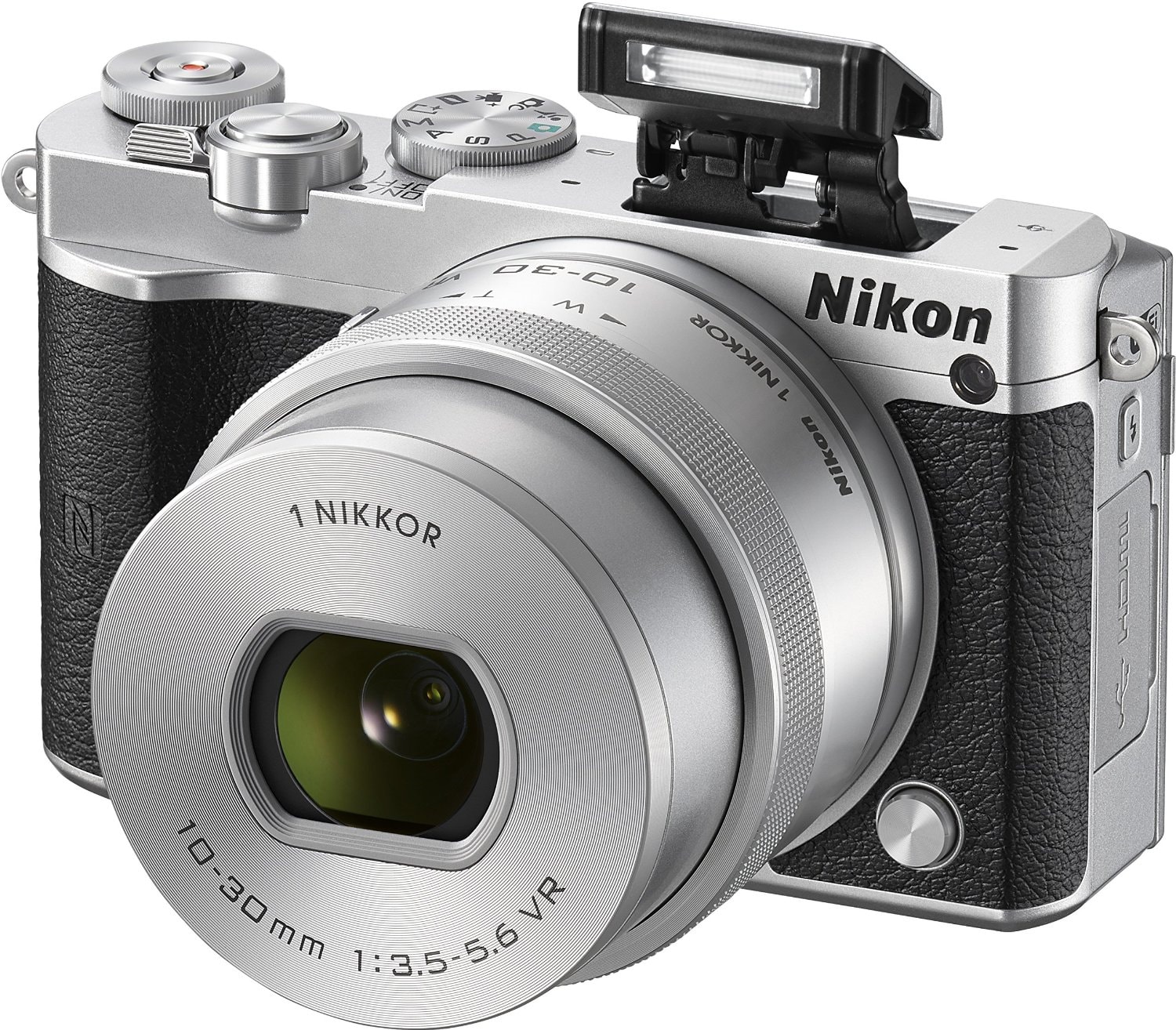 Nikon 1 J1 + Objectif 1 Nikkor VR 10-30 mm reconditionné à moins de 190 euros