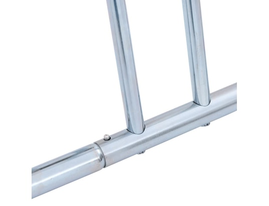 Rangement Velo Support De Vélo Au Sol Autoportant Pour 5 Vélos Acier Galvanisé Vidaxl Pour Garage Intérieur Extérieur