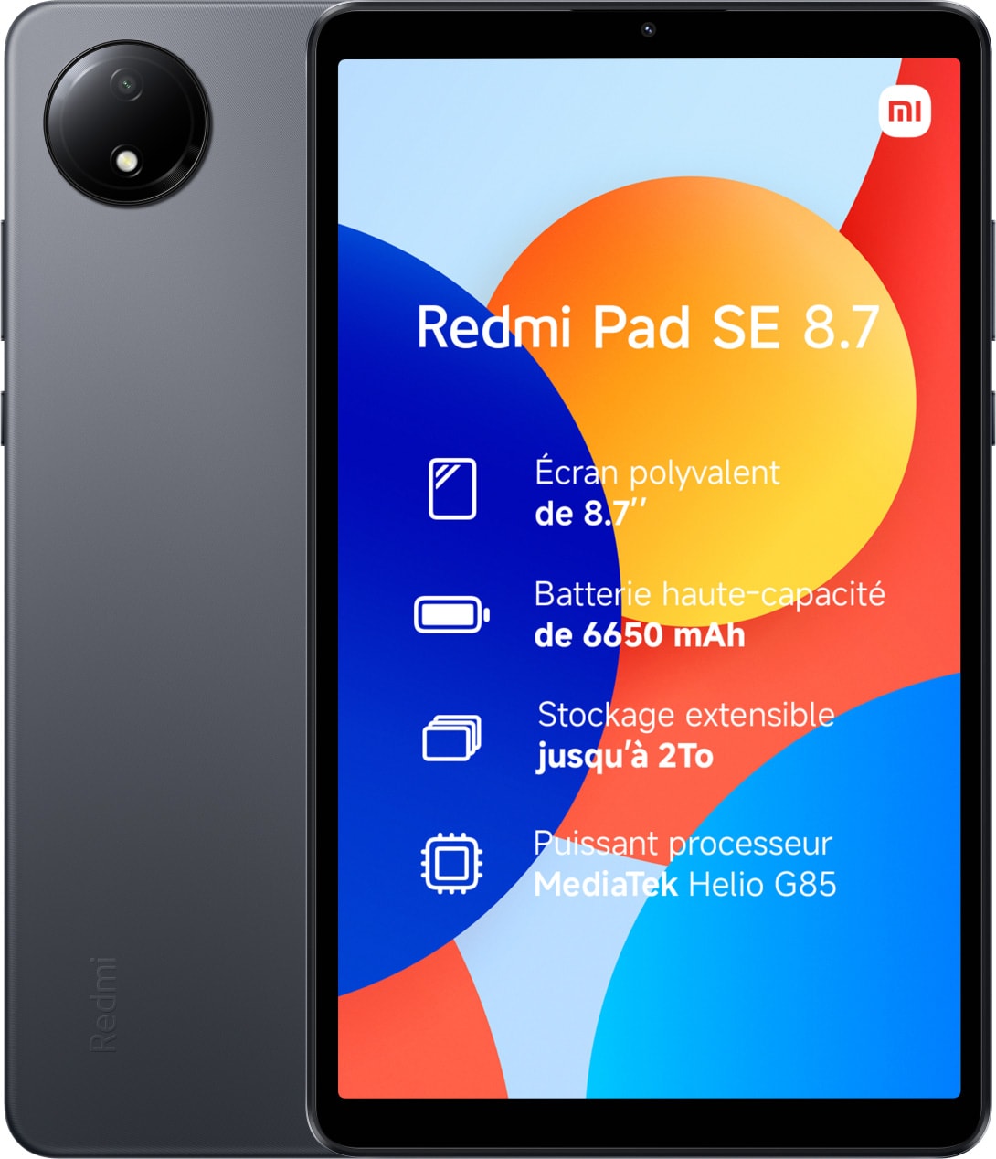 Xiaomi Redmi 12C Smartphone 3Go 64Go Gris MediaTek Helio G85 Écran Dot
