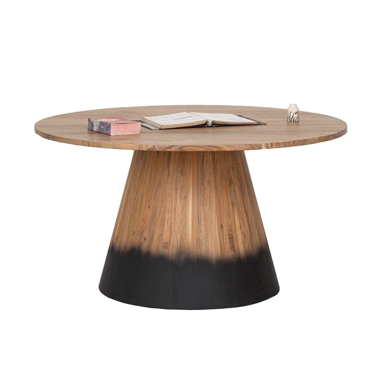 Table Ronde 140 Table de repas ronde 140 cm - acacia dimona BOIS ET CHIFFONS CONCEPT ...