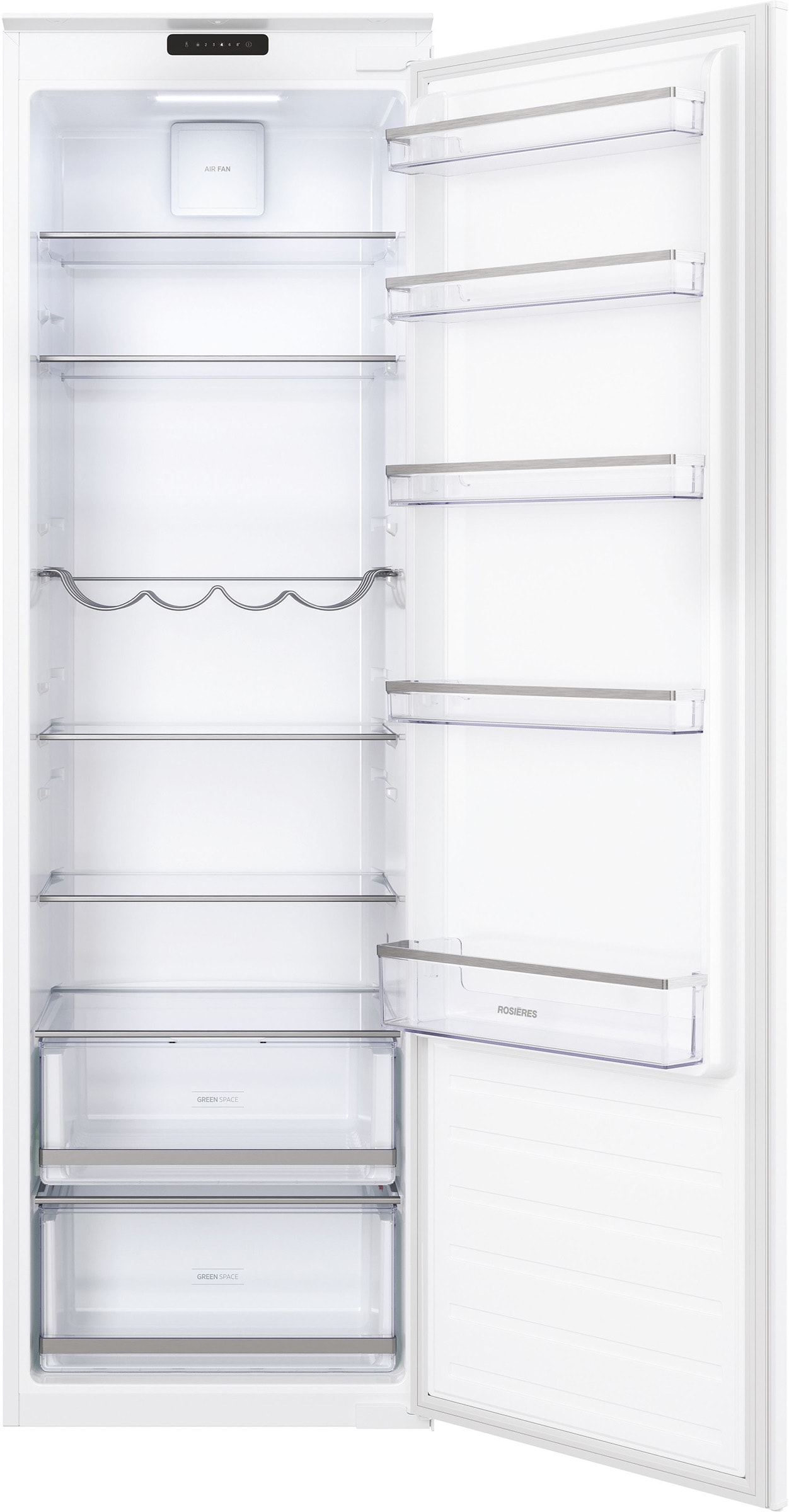 Niceh Rms Réfrigérateur encastrable 1 porte ROSIERES RMS518EW, 316 litres, froid ...