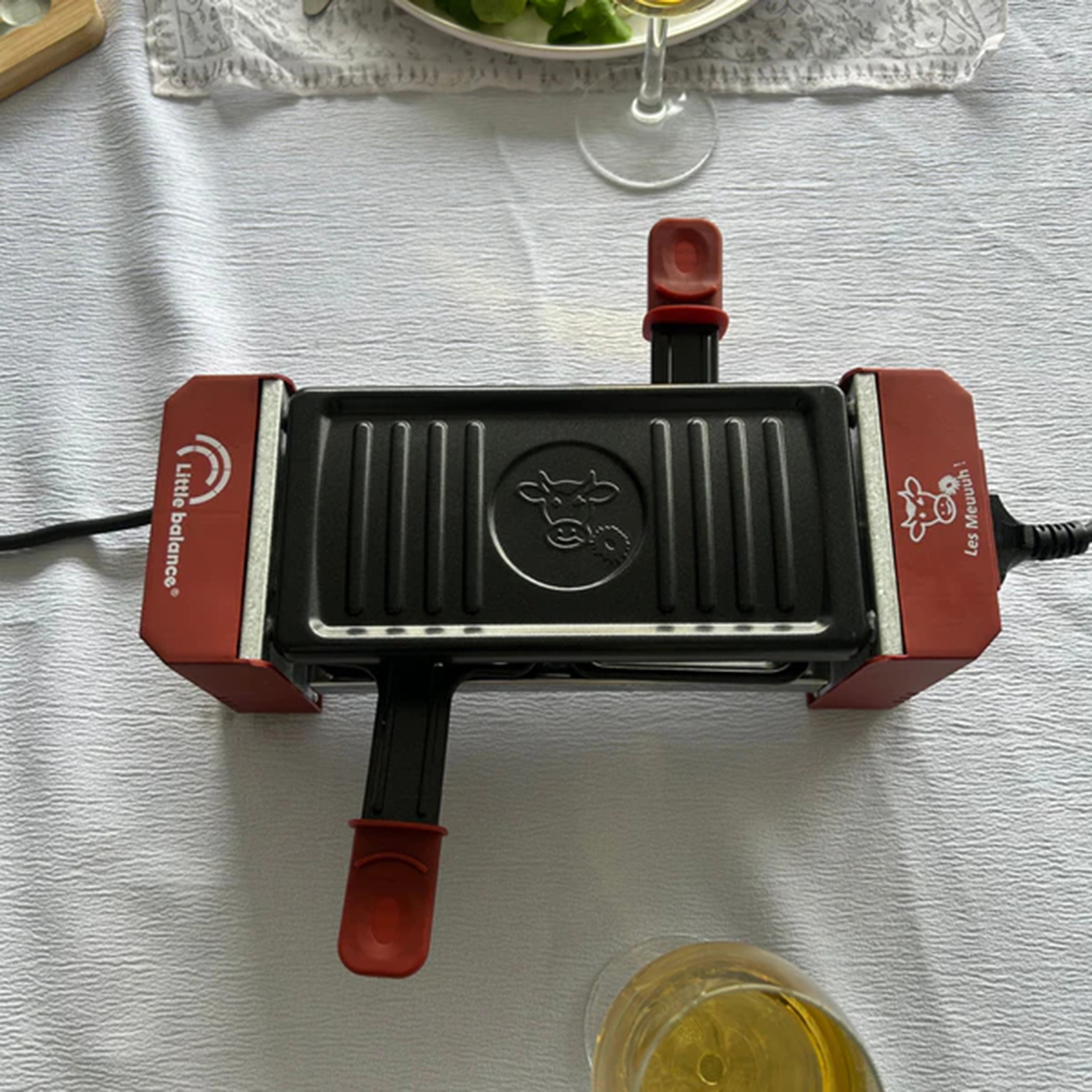 LITTLE BALANCE Raclette Multifonction Raclette 2 personnes bois sur LITTLE BALANCE Raclette Multifonction Raclette 2 personnes bois sur