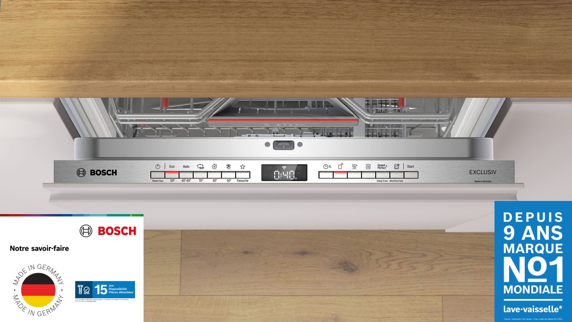 Lave Vaisselle Bosch Silence Plus Tous Les Voyants Allumãs