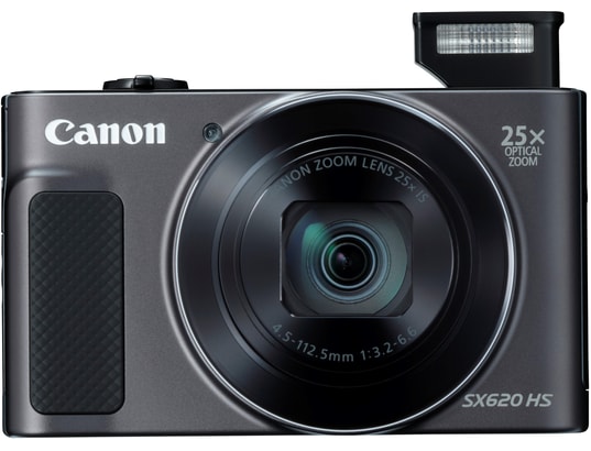 Appareil Photo Canon PowerShot SX620 HS - Noir - 20.3 MP, Zoom 40x - Occasion Fonctionnel - Sans Batterie