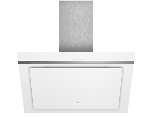 Hotte Aspirante KKT KOLBE 80 Cm – Inclinée, Murale, Acier Inox/verre Blanc – WiFi, A+++
