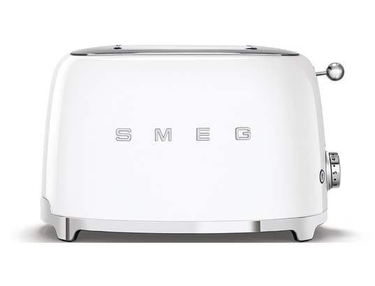 Smeg Grille-pain 2 fentes 950w blanc - tsf01wheu - Electroménager